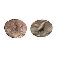 Roman Agate Gemstone with Bird