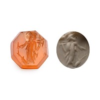 Roman Carnelian Gemstone with Fortuna