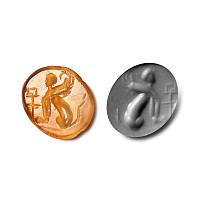 Roman Carnelian Gemstone with Sphinx