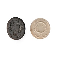Roman Black Gemstone with Laurel Wreath