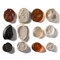 Roman Gemstone and Glass Intaglio Collection