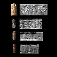 Western Asiatic Stone Cylinder Seal Group