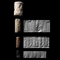 Western Asiatic Stone Cylinder Seal Group