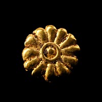Greek Gold Floral Mount