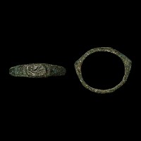 Roman Bronze Zoomorphic Ring