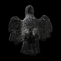 Large Roman Bronze Eagle Staff Finial