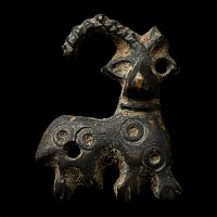 Luristan Bronze Ibex Mount