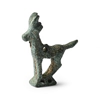 Luristan Bronze Standing Deer Statuette