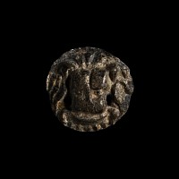 Roman Silver Lion's Head Mount