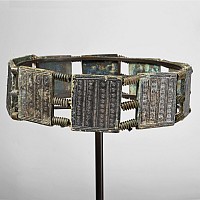 Viking Period Ornate Crown with Brooch and Pin Set
