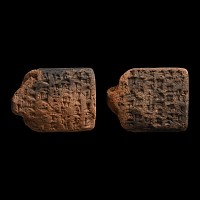 Mesopotamian Terracotta Cuneiform Tablet
