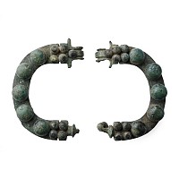 Phrygian Bronze Bow Brooch Pair