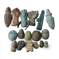 Egyptian Faience Amulet Collection