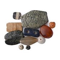 Western Asiatic Assorted Stone Bead Collection