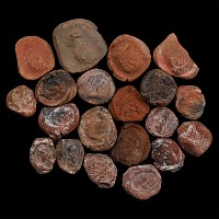 Roman Terracotta Bullae, Tesserae or Token Group