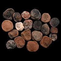 Roman Terracotta Bullae, Tesserae or Token Group
