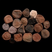Roman Terracotta Bullae, Tesserae or Token Group