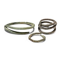Bronze Age Ring and Bracelet Group