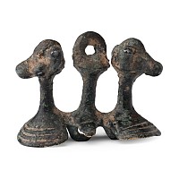 Western Asiatic Bronze Double Animal Mount