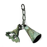 Western Asiatic Bronze Chained Bell Pendants