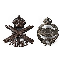 WWI Hat Badge Collection