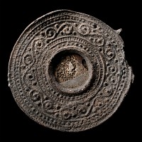 Roman Lead Votive Mirror