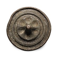 Roman Bronze Four-Way Bridle Strap Junction