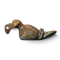 Celtic Bronze Duck Mount