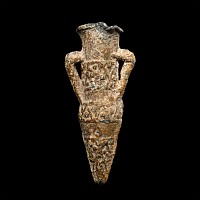 Byzantine Lead Pilgrim's Holy Water Ampulla
