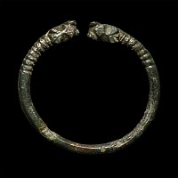 Viking Age Bronze Ring Brooch with Zoomorphic Terminals