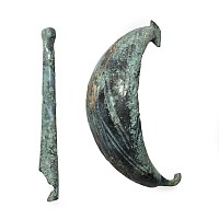 Large Villanovan Bronze Brooch Fragments