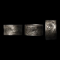 Post Medieval Silver 'En Bon Desir' Posy Ring