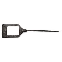 Very Large Medieval Tanged Iron Incendiary Fire Arrowhead