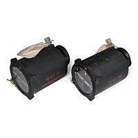 British RAF WWII Aircraft Horizon Cockpit Instrument Pair