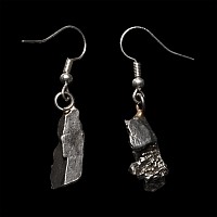 Campo del Cielo Meteorite Earrings