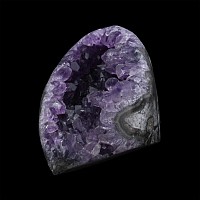 Cut and Polished Amethyst Church