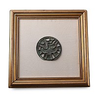 Bactrian Bronze Stamp Seal of a Bird