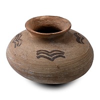 Indus Valley Painted Terracotta Vessel