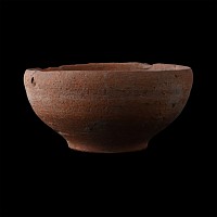 Nabataean Red Terracotta 'Eggshell' Bowl