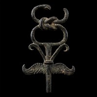 'The Colchester' Roman Bronze Caduceus Sceptre Finial