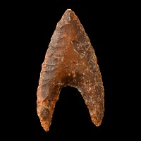 Egyptian Stone Age Hollow-base Arrowhead