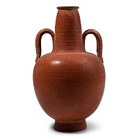 Roman Red Ware Amphora-Shaped Vase