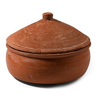 Roman Red Ware Lidded Bowl
