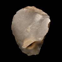 British Stone Age Knapped Flint Scraper/Knife from Farnham