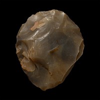 British Stone Age Knapped Flint Bifacial Knife from Farnham