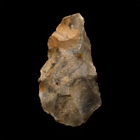 British Stone Age Knapped Flint Bifacial Knife from Farnham