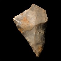 British Stone Age Knapped Flint Drill Tool from Farnham