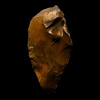 British Stone Age Knapped Flint 'Ficron' Handaxe from the Thames Valley