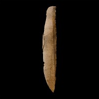 French Stone Age Knapped Flint Point