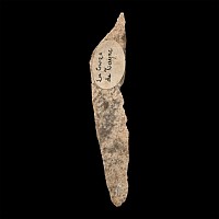 French Stone Age Knapped Flint Burin